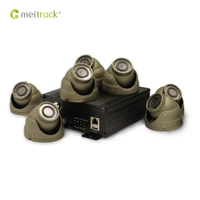 Meitrack tracker GPS with 4G signal MDVR camera recorder dvr system for car and bus