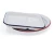 Import MET14 ,3 compartment square company dinning room hotel restaurant fastfood store metal enamel fast food tray salad fruit serving from China