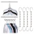 Import Metal magic wardrobe cloth hanger rack hanger organizer space save hanger from China