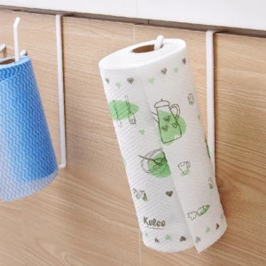 Metal Paper Holder Bathroom Toilet tissue Holder Kitchen Paper Towel Holder