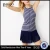 Import MGOO Fashion Stripe Printing Dri Fit Tennis Dress Women Round Neck Sleeveless Sport Suit from China