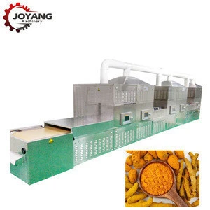 Microwave Belt Type Drying And Sterilization Machine for Turmeric powder