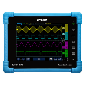 Micsig TO1102 Digital Tablet Portable Oscilloscope 100 MHz 2-Ch 28Mpts 130000wfm/s with Battery low price