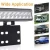 Import MICTUNING License Number Plate Frame With 15 Inches LED Light Bar For Vehicle Off Road from China