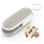 Mini Food Saver Bag Vacuum Heat Sealing Impulse Sealers Plastic Packing Sealer Household Portable Food Plastic Sealer Machine