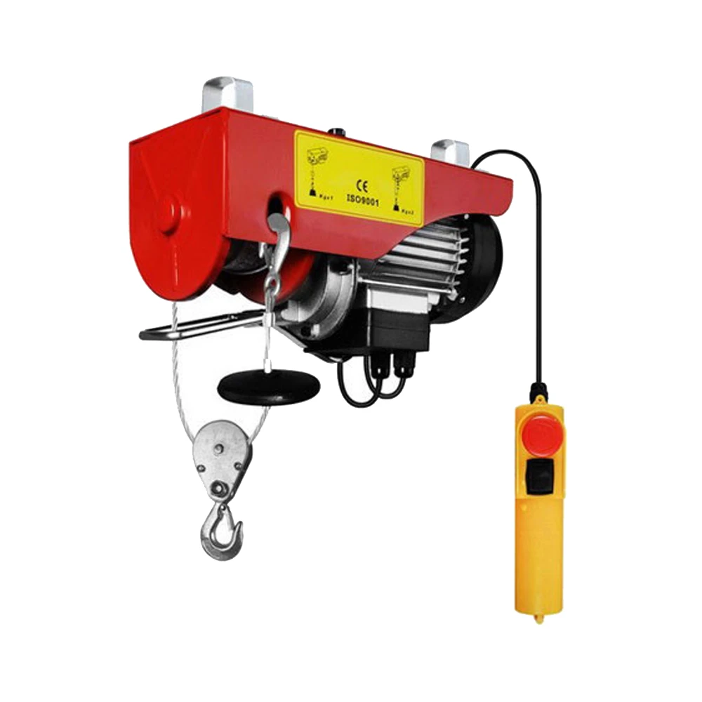 mini small pa type 200kg-1200kg 110v  electric wire rope hoist price
