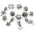 Import Mix Designs Silver DIY Jewelry Handmade Alloy Metal Jewelry Bead Factory PCR0001 from China