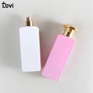 50ml Bottle Refillable Perfume Bottle Glass Atomizer Thickened Clear Glass Perfume Spray Empty Bottle