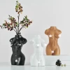 Modern ceramic vases for home decor accessories decorative color body  flower vase