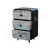Import Modern Industrial 3 Drawer Filing Cabinet, Vintage Metal Reclaimed Wood Drawer Chest, Office Furniture Supplier from India