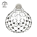 Modern kids room designer colourful acrylic led ceiling light fixture