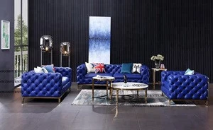 Modern Luxury Classic Wooden Living room sofa furniture