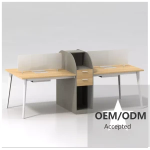 Modern Office Executive Manager Workstation Made in China Office Furniture Office Desks Working Desk Metal E1 MFC Iron 3-5 Years