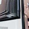 Modern Style Aluminium Alloy Folding Glass Window Thermal Insulation Fold Up Windows With Newspaper Slot