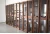 Import Modern walnut display bookcase glass door from China
