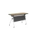 Import Modular portable folding training table modern foldable training table folding office desk conference table from China