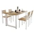 Import Morden Home Kitchen Dining Room Wooden Furniture Wood Dining Table Set from China