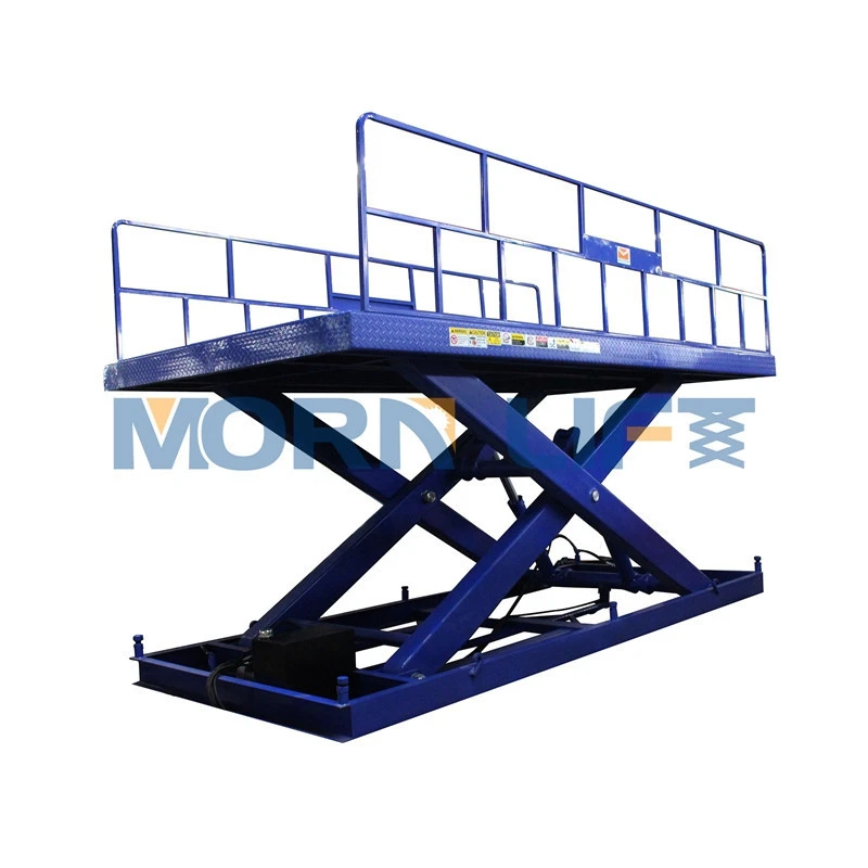 MORN vertical electric platform home basement floor to floor hydraulic scissor stationary car lift table