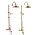 Most popular Gold Dual Handle antique bathroom hand shower and shower faucet of bath tap manufacturer