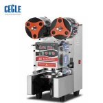 MSS-220 portable automatic boba tea round plastic cup sealing lid machine price