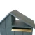 Import Multi color lovely house shaped outdoor wood letter box mailbox from China