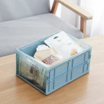 multi function foldable plastic storage box