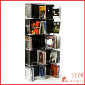 Multifunction Acrylic CD/DVD Display Rack