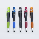 multifunction touch screen stylus laser pointer led pen
