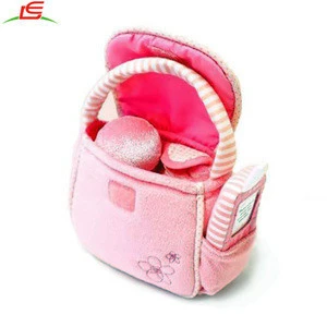 My First Purse Cell Phone Pink Plush Baby Toys