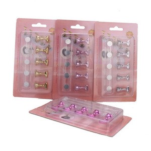 N574 Nail Art Tips Stand Magnetic False Nails Practice Train Display Holder Tools