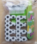 Nail Art Cleaning Nail Brush Nail Tool,EVA cloven toe separator