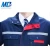 Import Navy Blue Gas Station Coverall Uniform Resistant Garment Safety Workwear from China