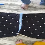 Navy Jumping Saddle Pad Manufacturer Embroidered Horse Saddle Pad
