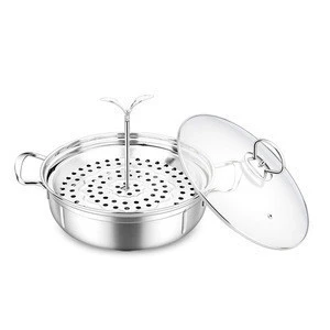 new arrival Chinese stainless steel lifting hot pot