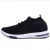 Import New arrival custom designer sneakers men knitting fabric shoe breathable mesh running shoes from China