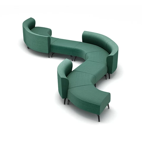 New Arrival European Style Living Room Sofas Modern Modular Sectional Furniture Upholstered Sofa Set