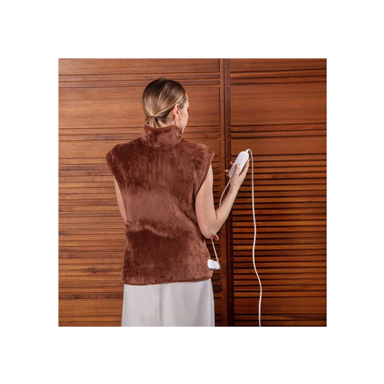 New Arrival  Flannel  Fleece Electric Heating Jacket/Electric Heat Element Pad  with Automatic Timer