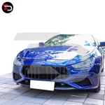 New Arrived Trofeo Style Body Kit WIth Front Bumper Front grill For Maserati Ghibli 2013-2021