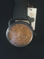 new brand mechanical watches yellow gold watch women,Gold watchcase processing accessories,The watch shell processing