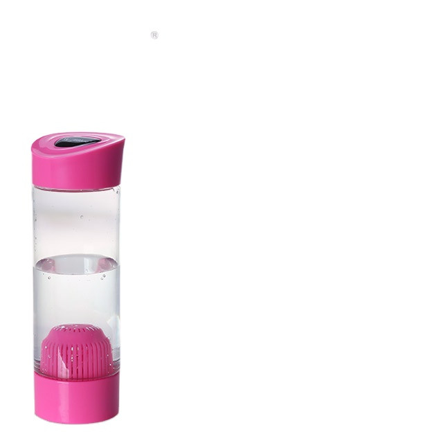 New design alkaline hydrogen rich water bottle filter filter without power