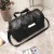 Import New Design Black Custom Logo Women Travel Duffle Leather Bag For Men from China