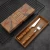 Import New Design Unique Bamboo Shape Stainless Steel Cutlery Set 304 Spoons Forks Knives Cutlery with Bamboo Handle from China