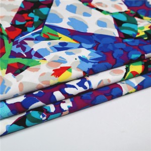 New fashion custom design woven 95 cotton 5 spandex twill satin fabric for garment