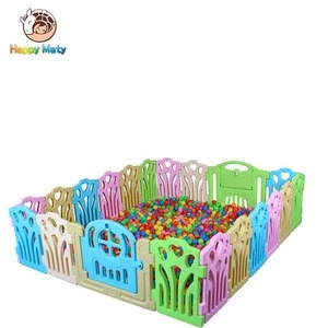New Item Children Durable Plastic Ball Pool Plastic Kids Fence For Indoor Use Playpen