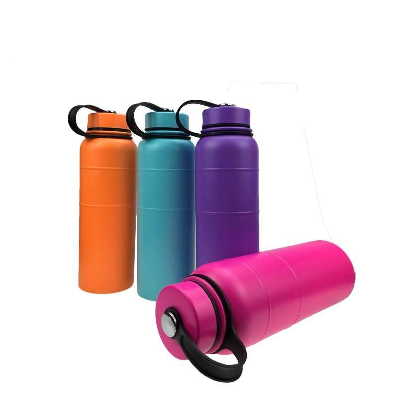 New Keep Warm Sport Drink Bottle With String Double Wall Stainless Steel Water Bottle