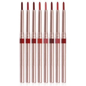 New Long- Lasting Pigments Waterproof Automatic Lip Liner Non-stick Cup Lipstick Lip Pencil