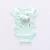 Import New short sleeved footprints are pure and cute dog patterns for summer baby clothes from China
