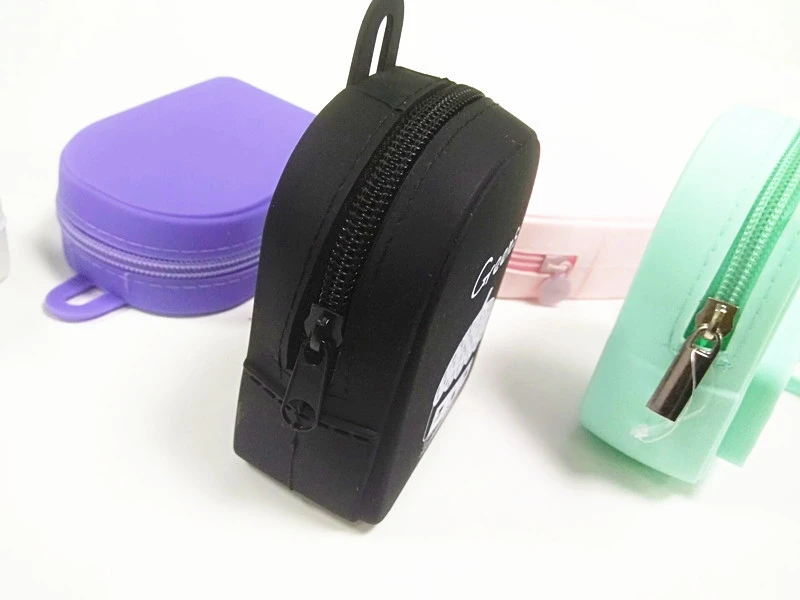New Style Mini Backpack Shape Silicone Coin Purse