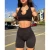 Import New Stylish Wholesale Athletic Long Sleeve Crop Top And Plain Bike Shorts Set Two Seamless Yoga Wear from China