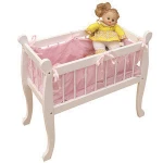 new toy wooden children bed for child,high quality doll wooden baby bed for baby,hot sale preschool wooden kids